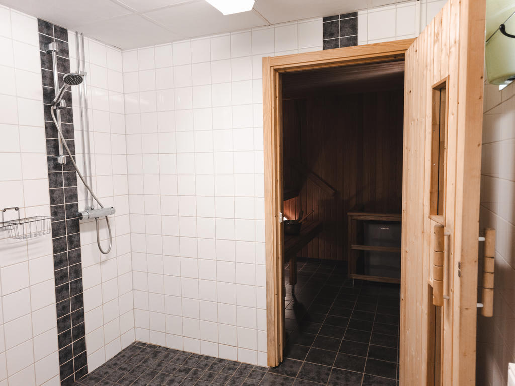 Gemensamma utrymmen som bastu/dusch/relax