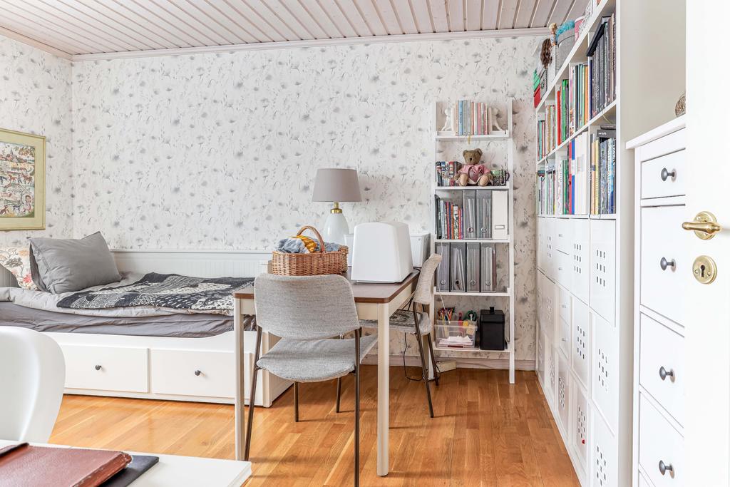 Gästrummet som även kan bli kontor