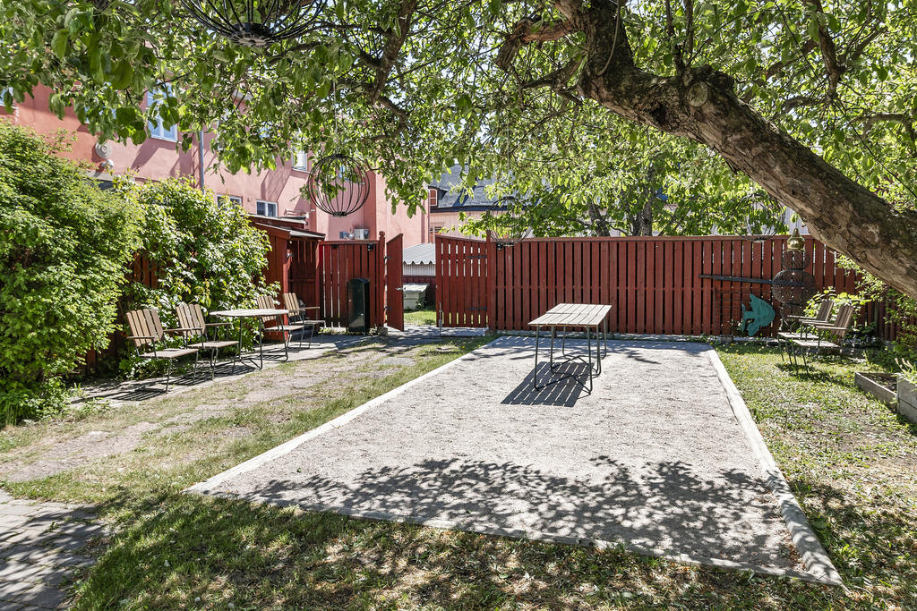 Trevlig innergård