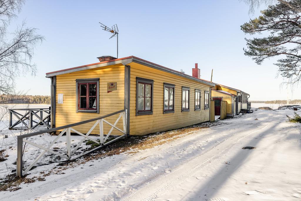 Baksidan av gästhuset