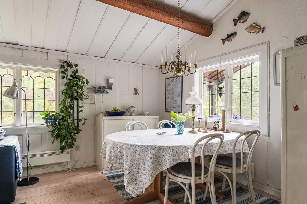 Matplats i vardagsrummet