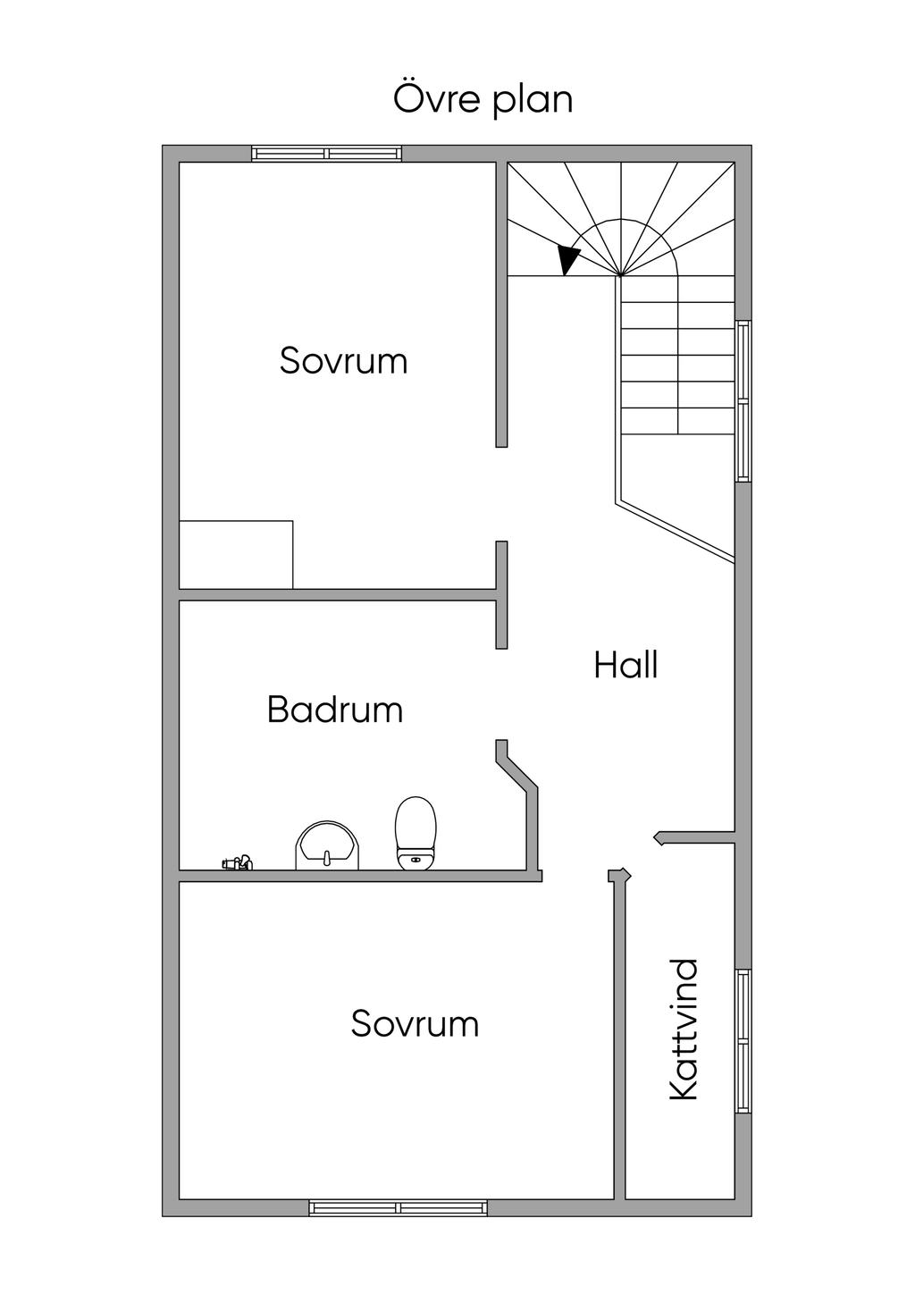 Övre plan