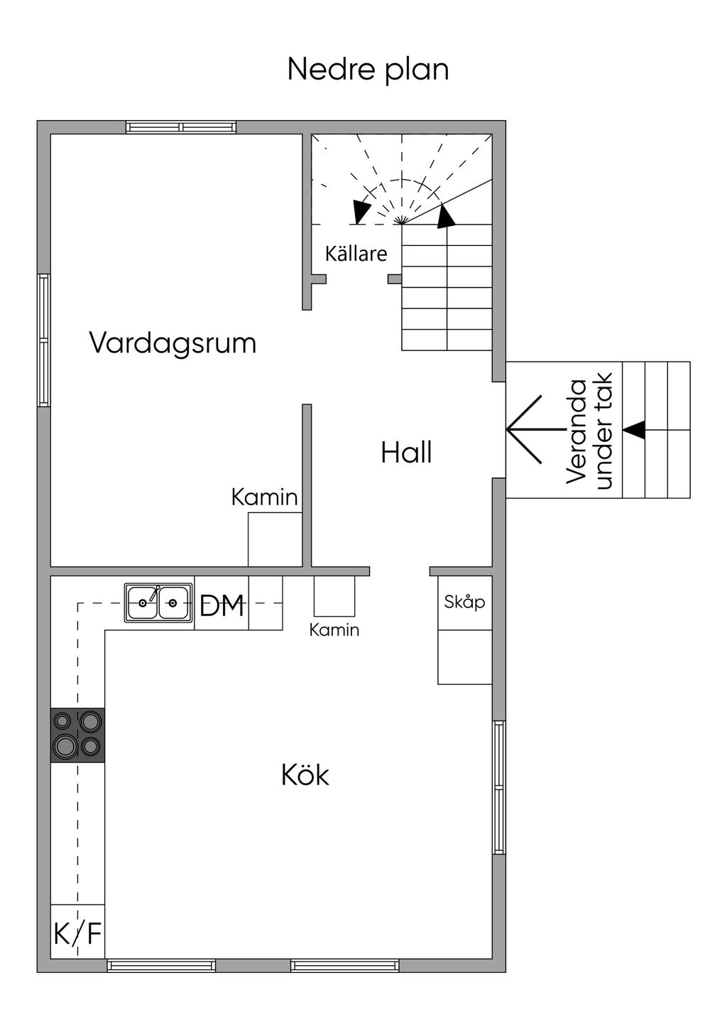 Nedre plan