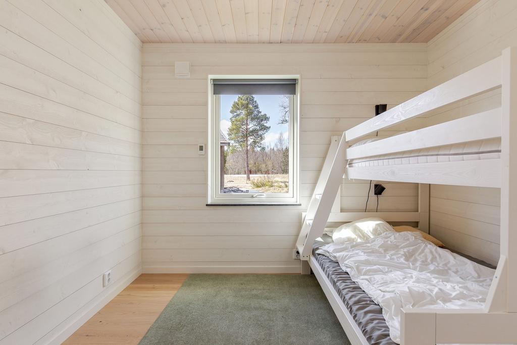 Sovrum med möjlighet till både dubbelsäng eller våningssängar