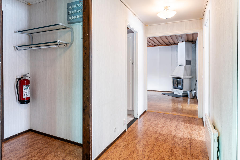 Hall med bra avhängningsyta