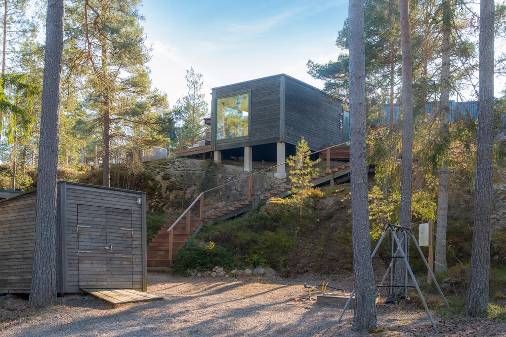 Design och nordisk stugliv i skön kombination