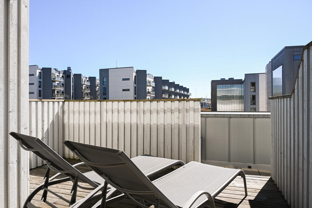 Uteplats i den härliga solen!