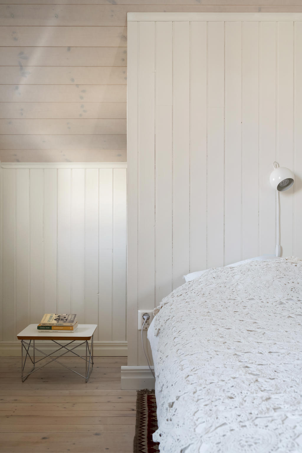 Master bedroom övre plan.