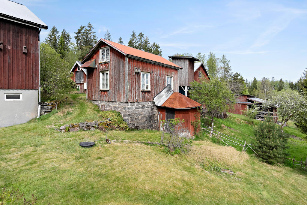 Översikt över  de olika byggnaderna
