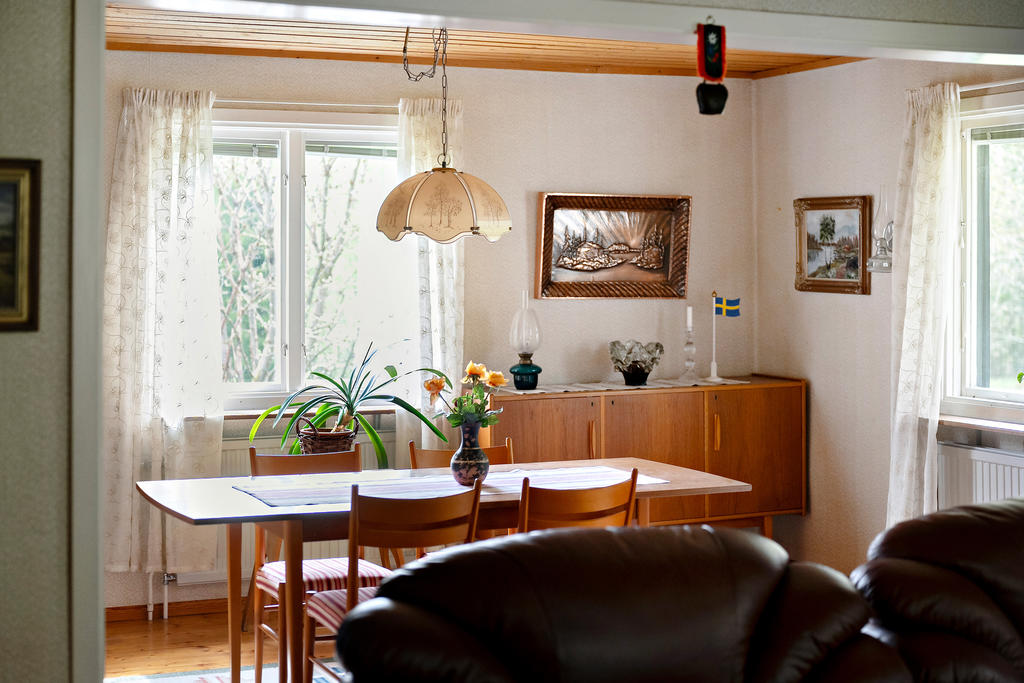 Matplats i vardagsrummet