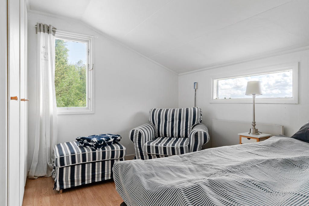 Mysigt sovrum 1 med garderober