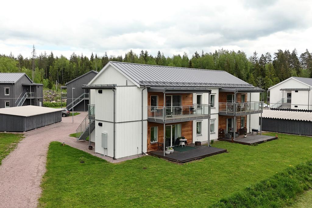 Hörnläge en trappa upp