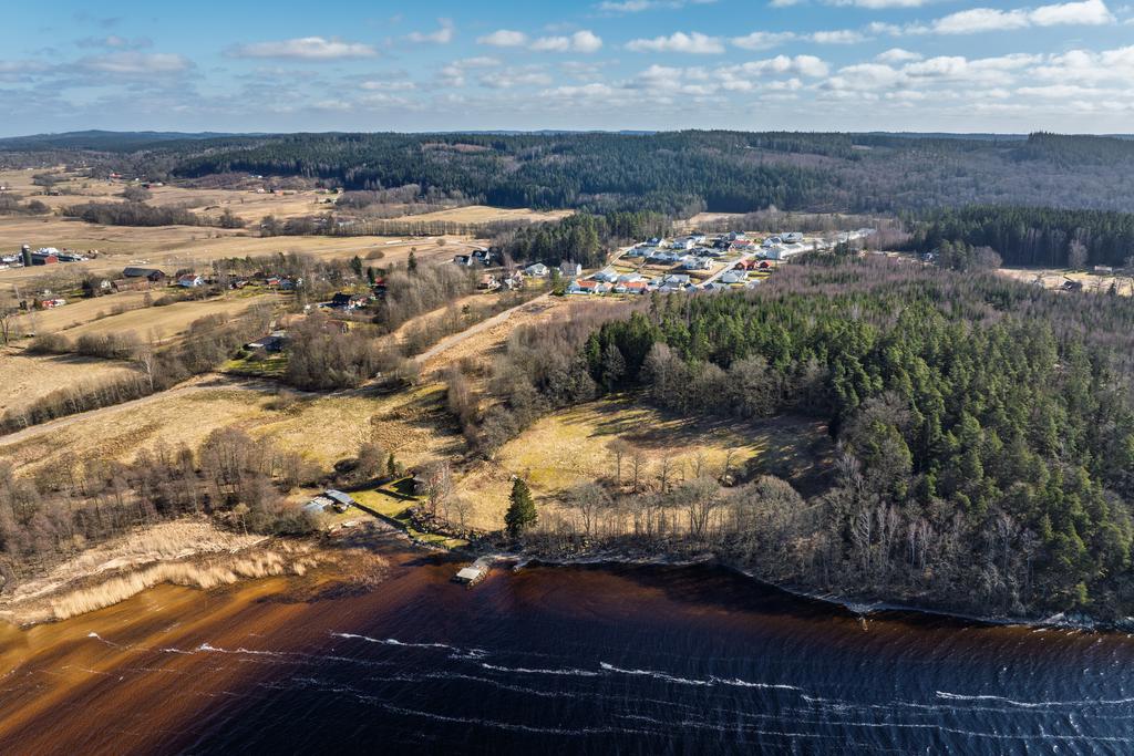 Vy från strandsidan