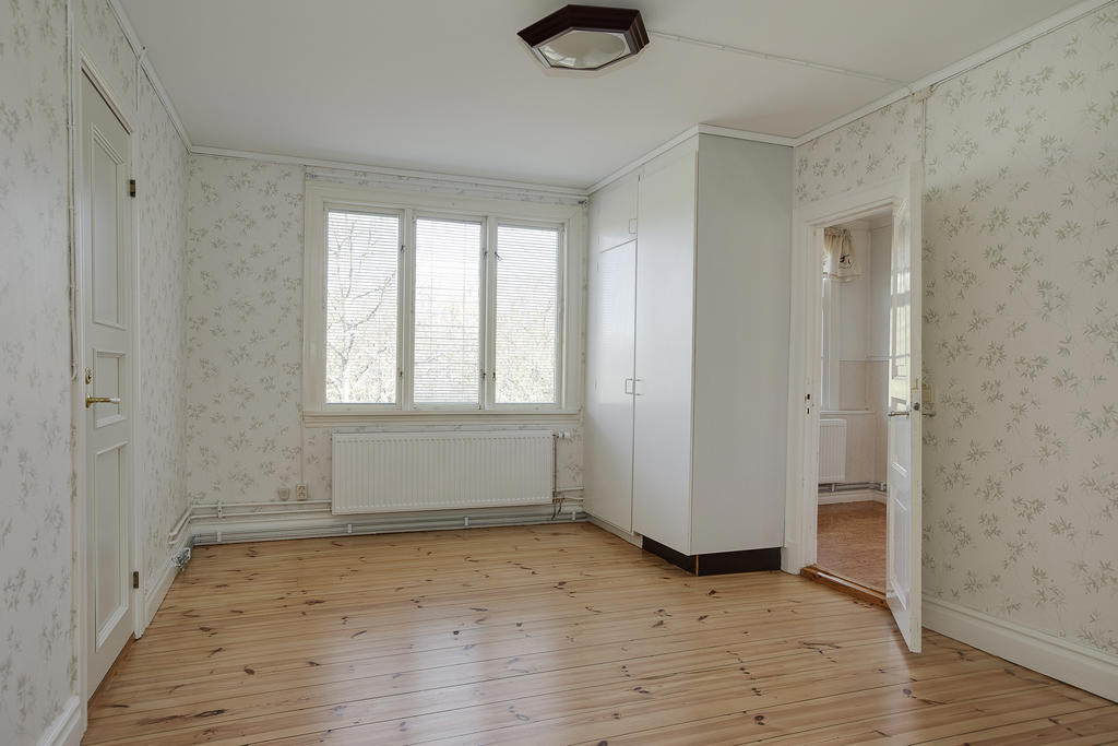 Sovrum på övre plan