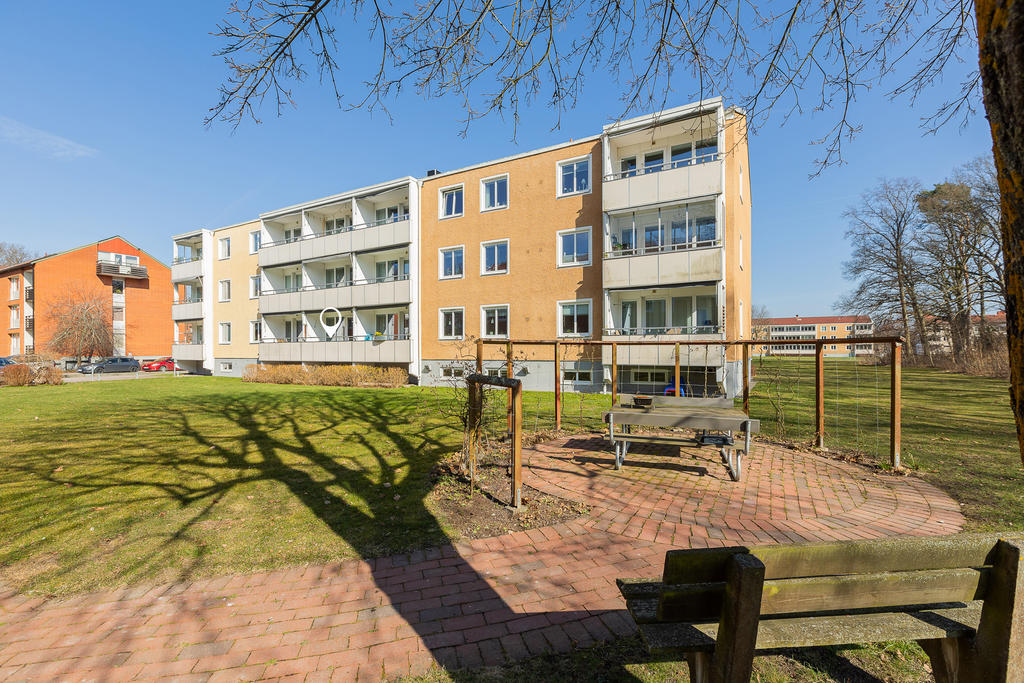 Utmarkerad balkong