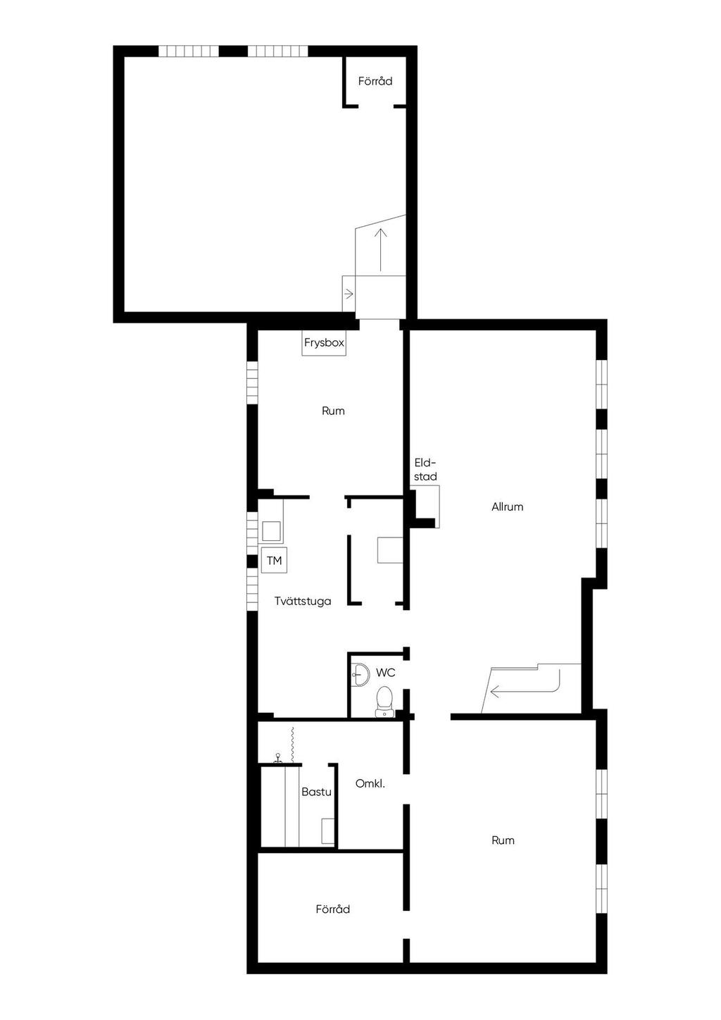 Planlösning Källare