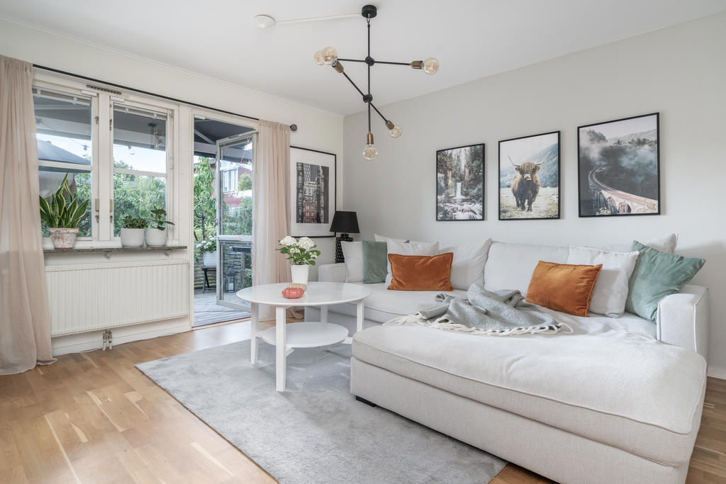 Plats för stor soffgrupp
