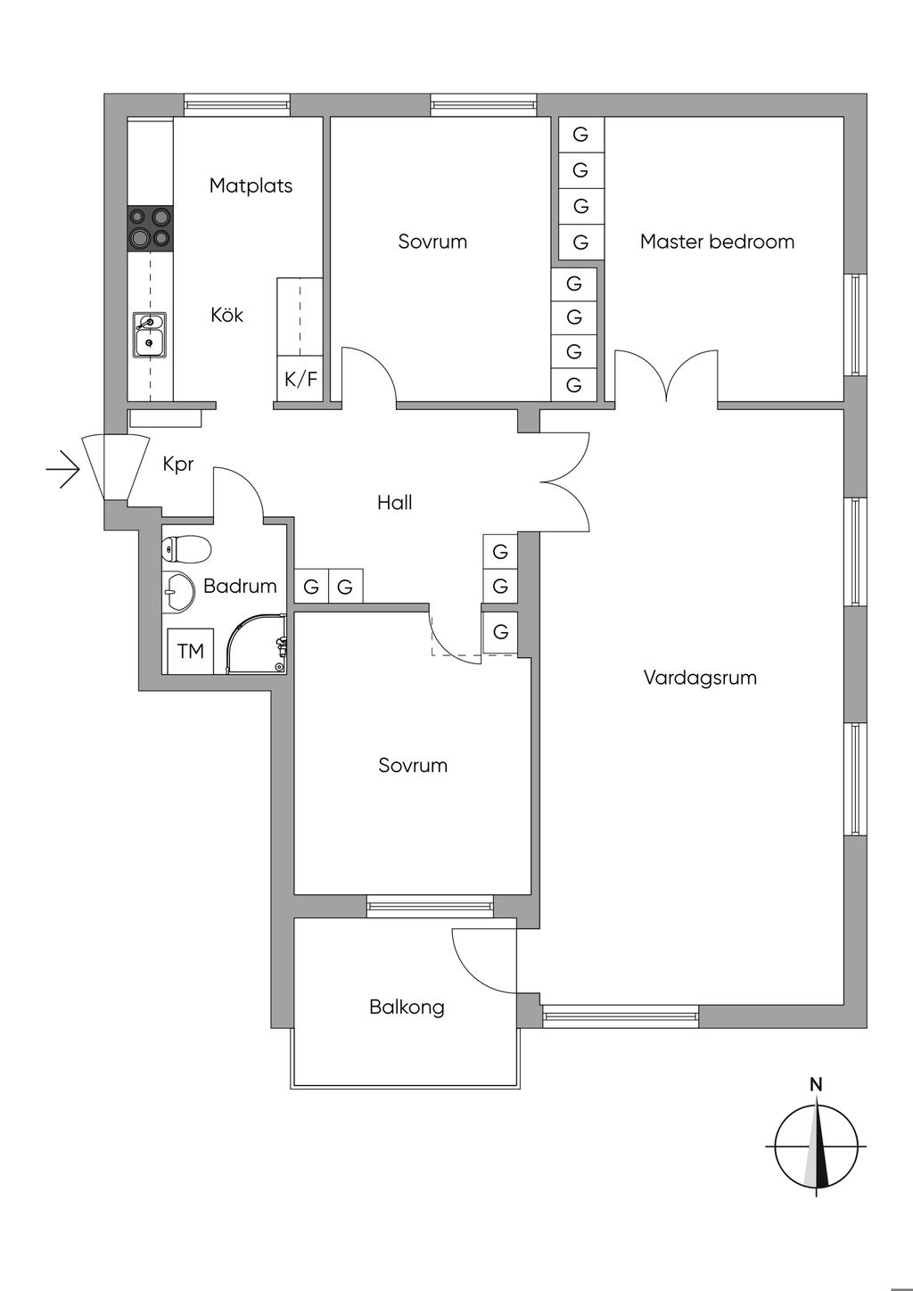 Planskiss 2D