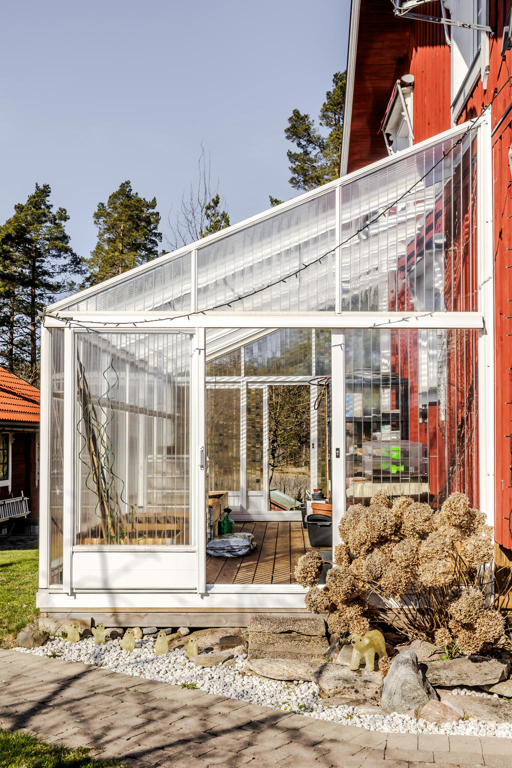 Perfekt plats för odling stora delar av året