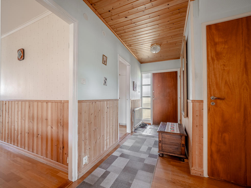 Välkomnande och ljus hall