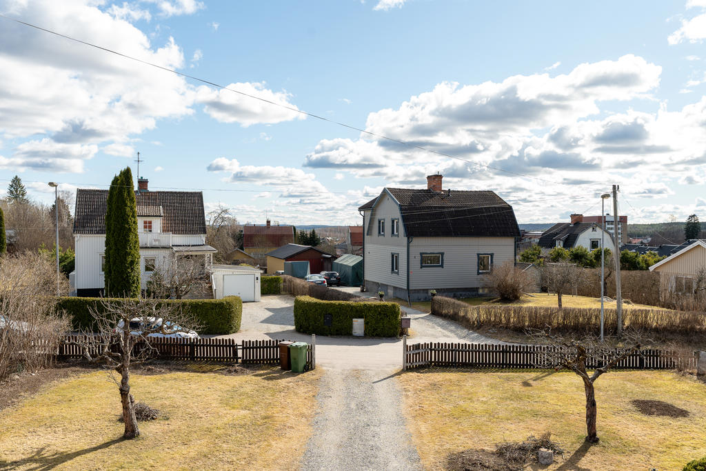 Utisikt från balkong