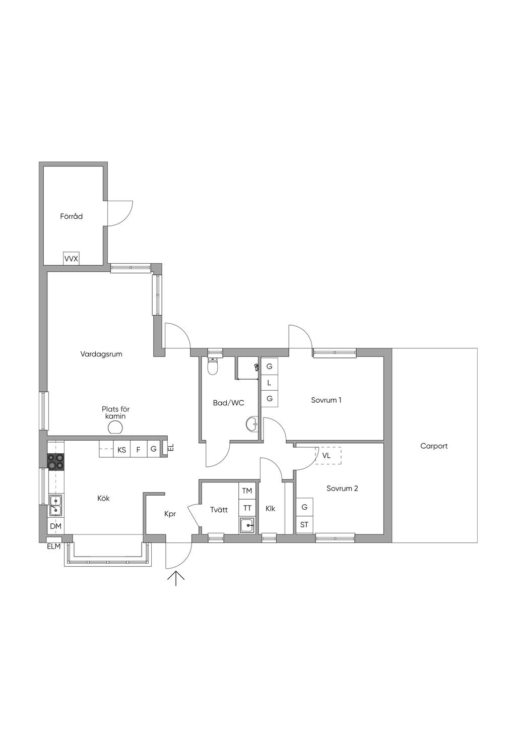 Planlösning 2D