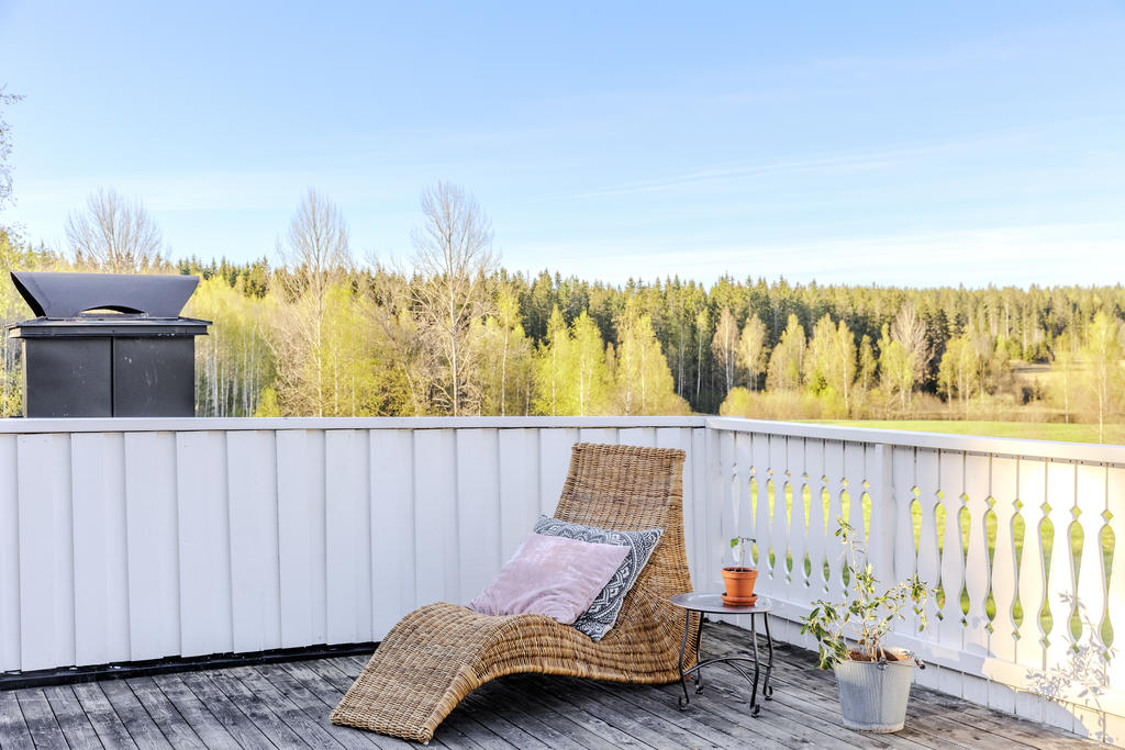 Balkong med oslagbar utsikt