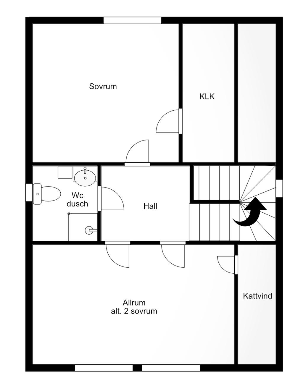 Övre plan
