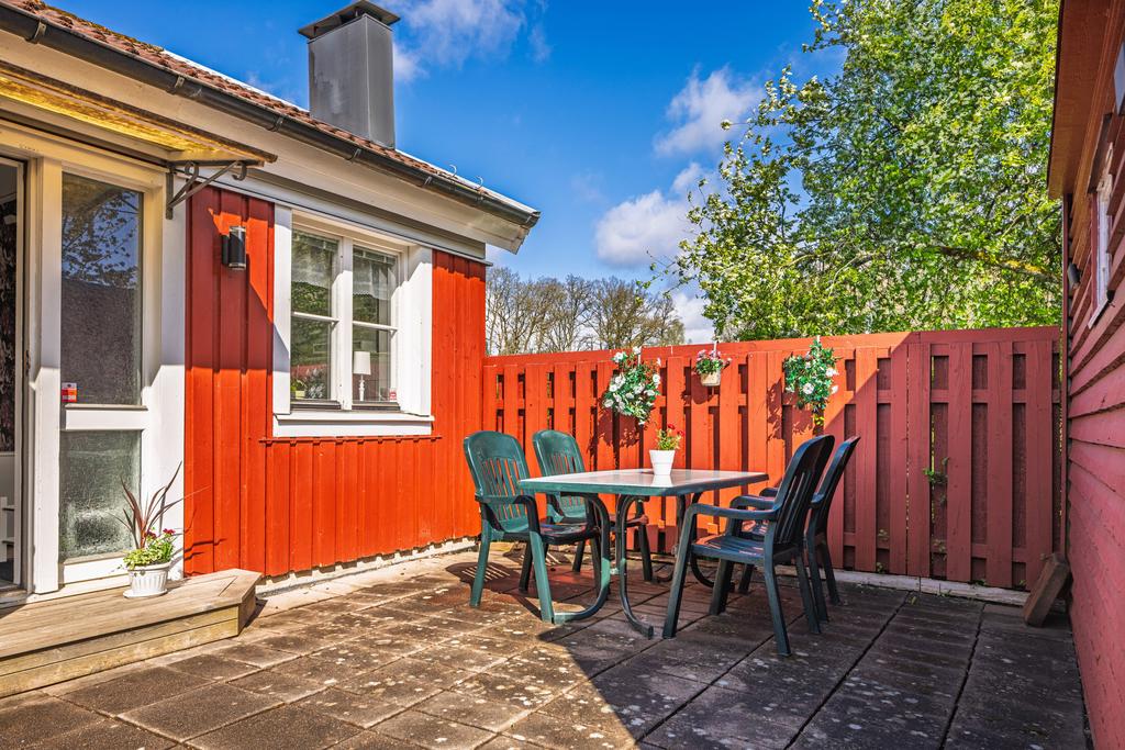 Uteplats på framsidan 