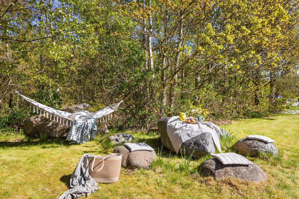 En mysig plats i trädgården