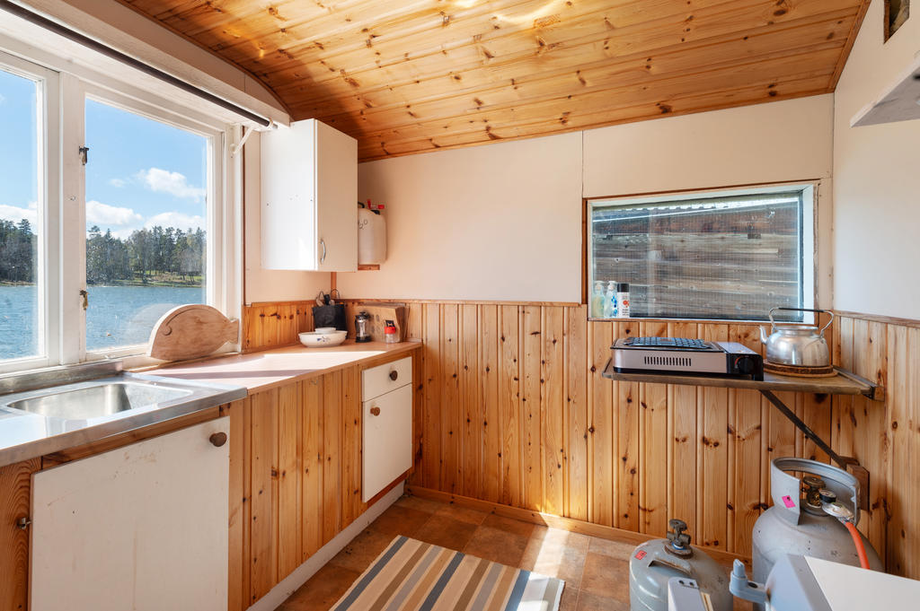 Pentry i båthuset
