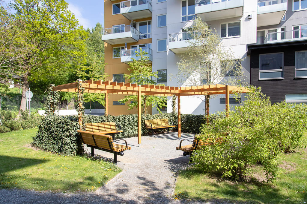 Gemensamma ytor på gården