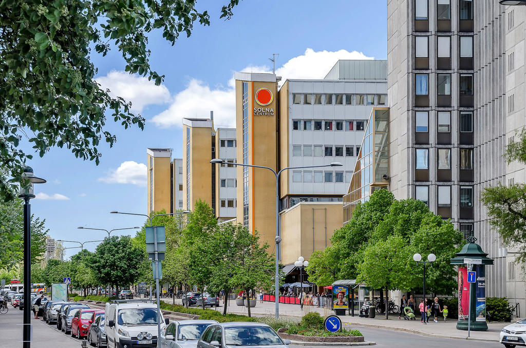 5 min promenad till Solna centrum