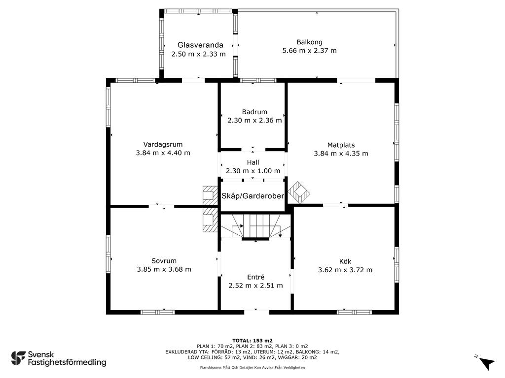 Storstuga, entréplan