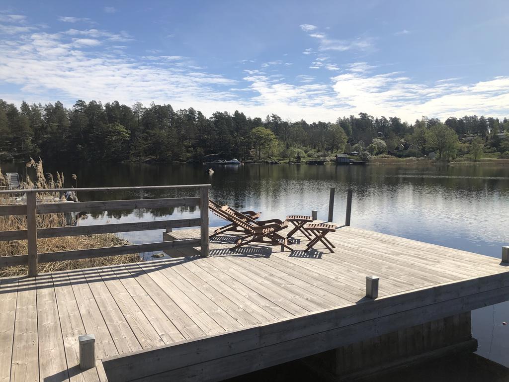 Bryggan med badstege