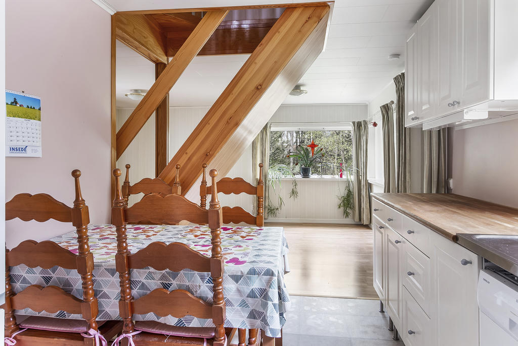 Kök med matplats 