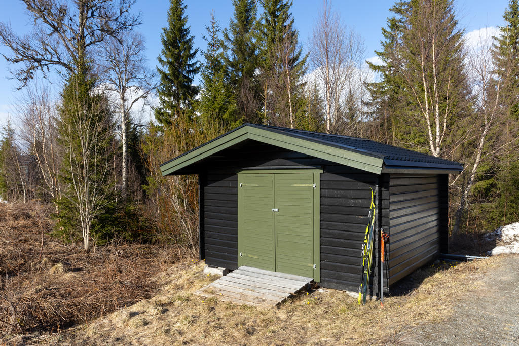 Rumligt förråd.