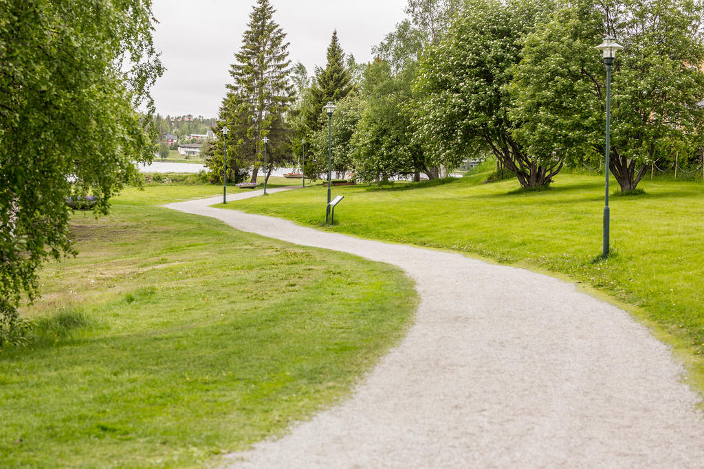 Fina promenadstråk