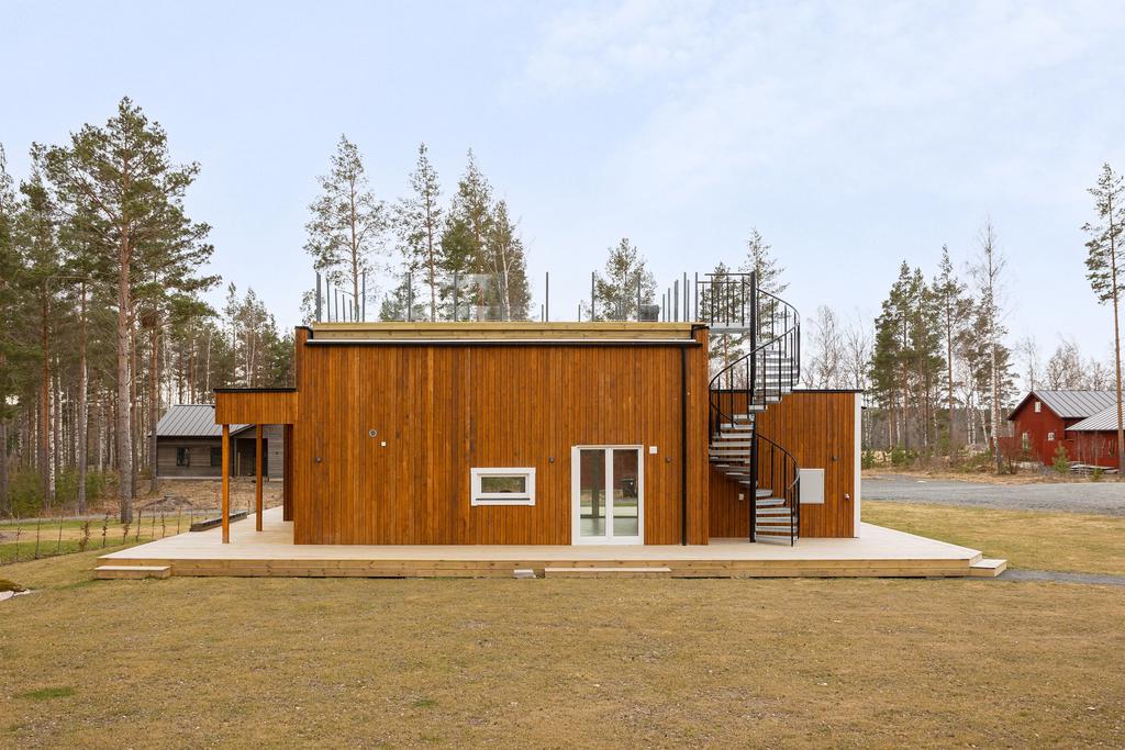 Husets baksida