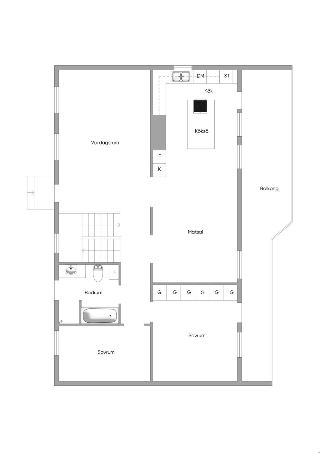 Övre plan