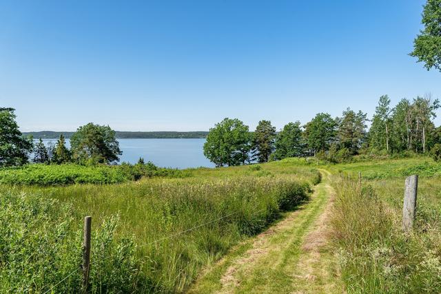 250m från huset till Glans vatten