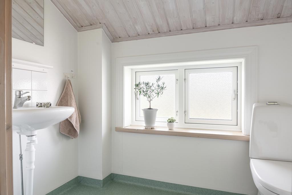 Wc på övre plan.