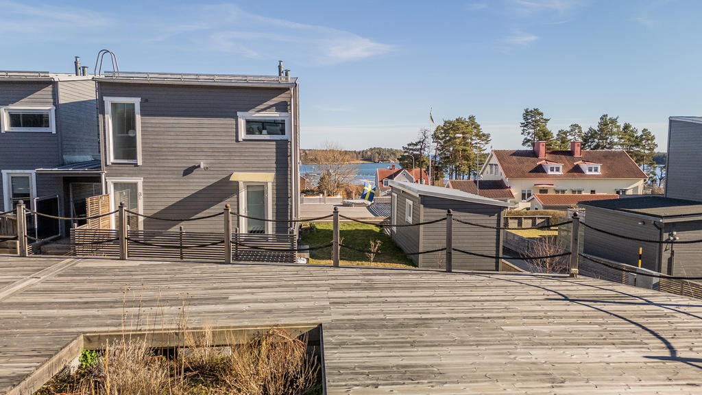 Fin havsutsikt från altanen