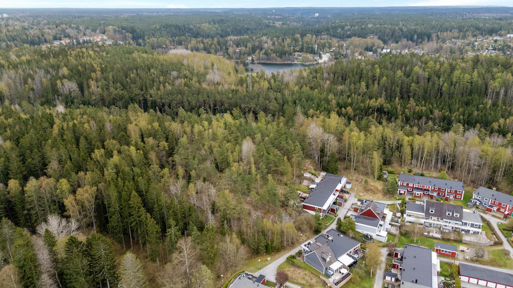 Drönarbild område