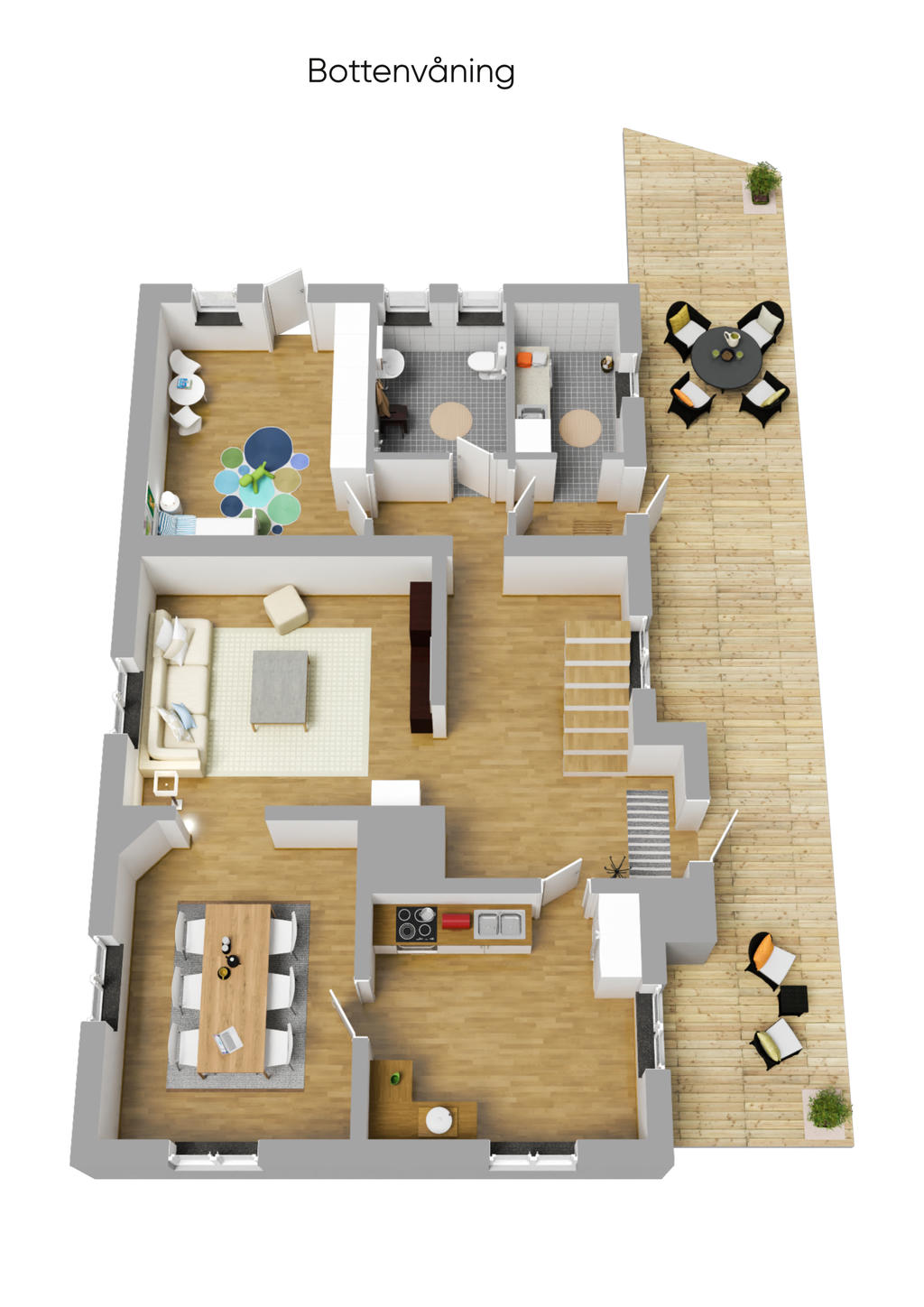 Planlösning Bostadshuset