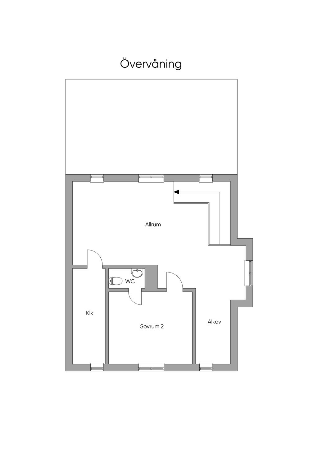 Planlösning Bostadshuset