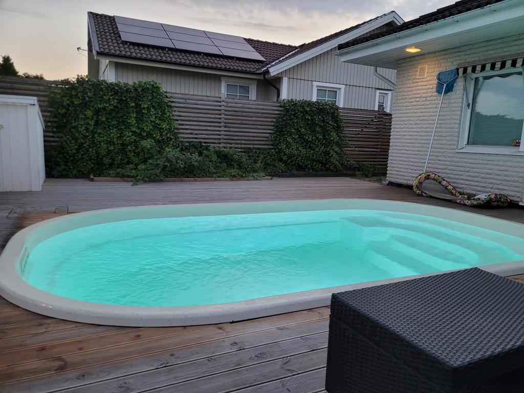 Säljarens bild på poolen
