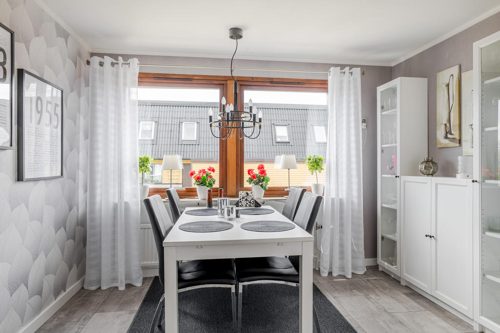 Plats för matbord i köket