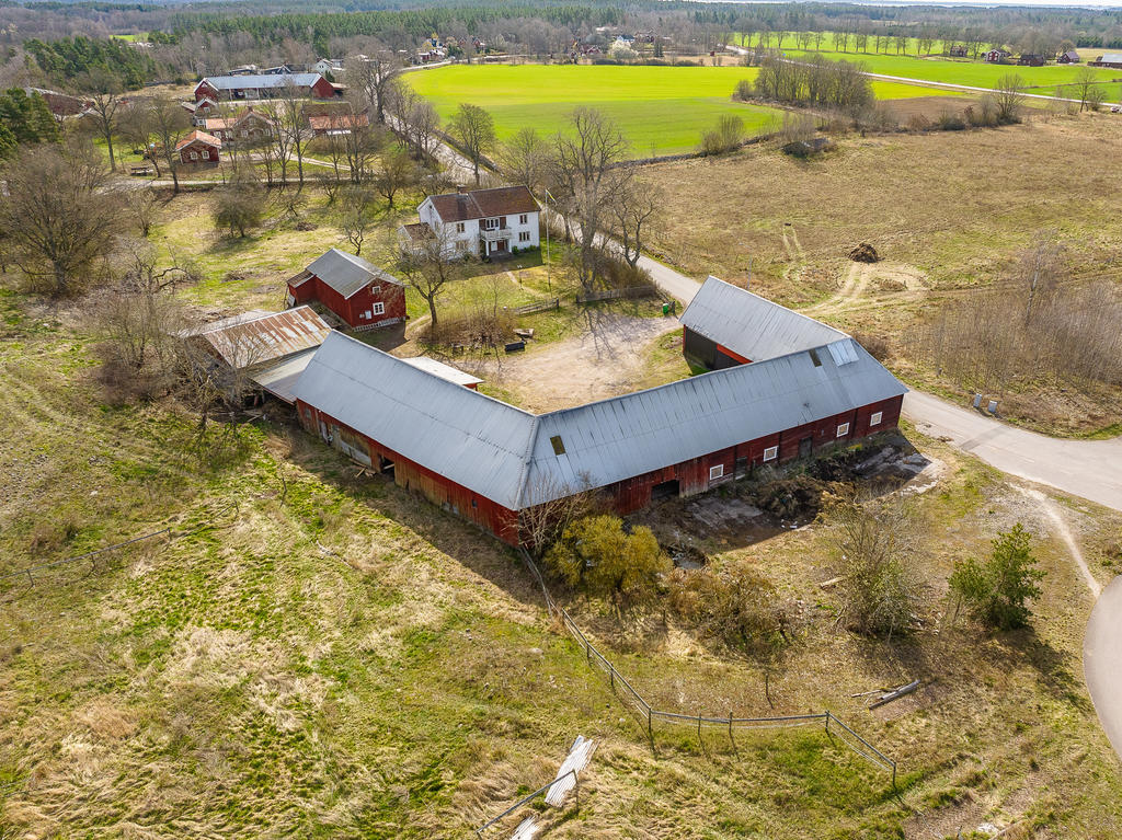 Plats för hagar även bakom ladugården