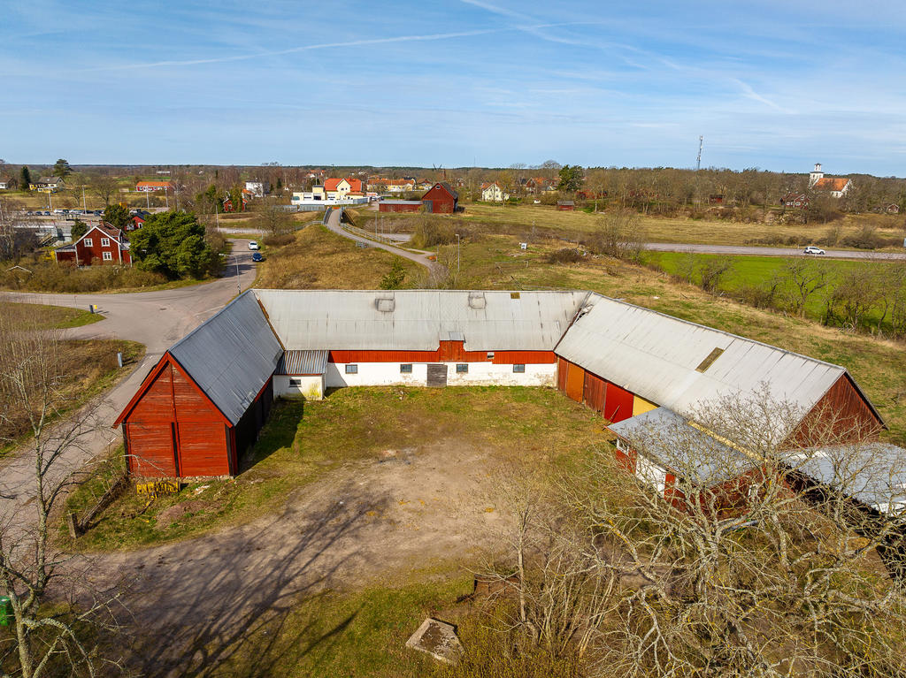 Gårdsplan med historia